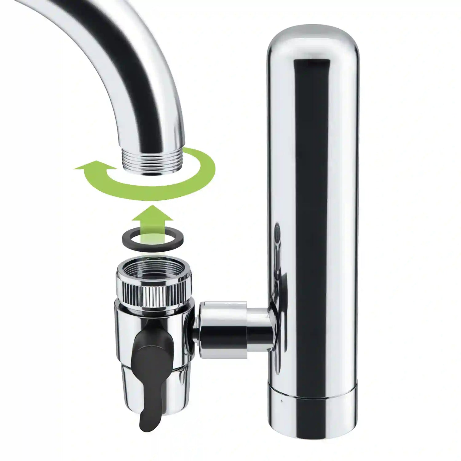 GEYSER EURO - Waterfilter voor Keukenkraan, Waterzuiveraar met Unieke Duurzame ARAGON-Cartridge, Waterzuiveringssysteem, Waterfiltratie: Systeem met 1 Voorgeïnstalleerde Cartridge 1 Extra Cartridge GEYSER EURO - Waterfilter voor Keukenkraan, Waterzuiveraar met Unieke Duurzame ARAGON-Cartridge, Waterzuiveringssysteem, Waterfiltratie: Systeem met 1 Voorgeïnstalleerde Cartridge 1 Extra Cartridge